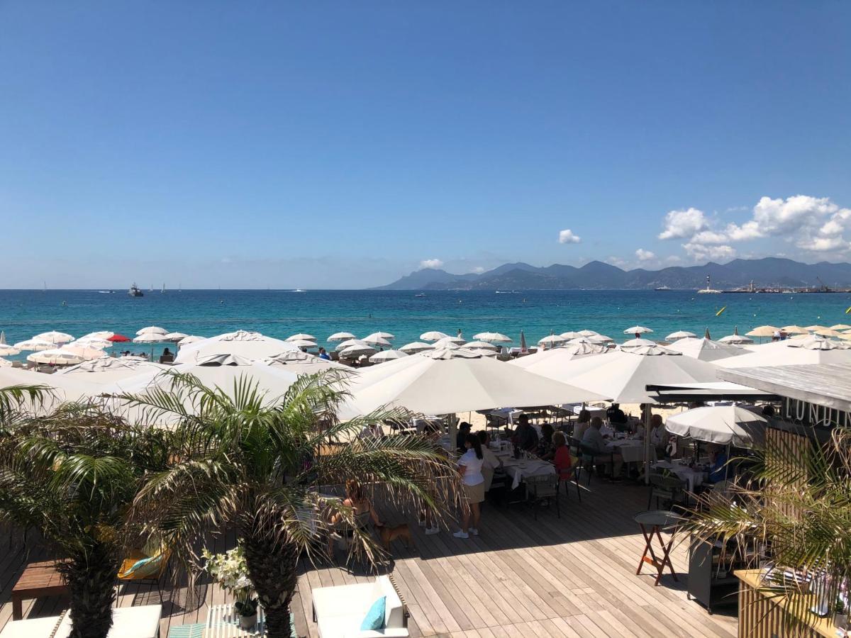 Studio Terrasse - Piscine- Tennis Cannes Bagian luar foto