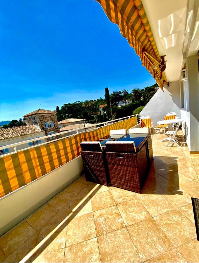 Studio Terrasse - Piscine- Tennis Cannes Bagian luar foto